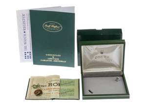 Thumbnail von Rolex Precision 18kt Roségold Ref.2582A 1958 Full Set sehr gut Vintage Precision 18kt Roségold