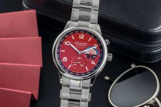 Thumbnail von NOMOS Club Neomatik Stahl Automatik Herrenuhr Ref. 790.S5 Box & Papiere 2025