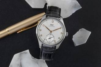 Thumbnail von IWC Portugieser Automatik Stahl Automatik Herrenuhr Ref. IW358303 Box & Papiere 2023