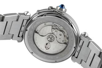 Thumbnail von Cartier Pasha XL Automatik Night & Day Edelstahl Herrenuhr Ref. W31093M7