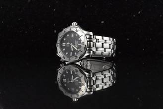 Thumbnail von Omega Seamaster Diver 300 M Quarz 36MM Spezial Edition 2260.50 VERY RARE Gray Dail