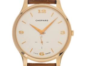 Thumbnail von Chopard L.U.C Xps kleine Sekunde Ref.1920 2021 original Box wie Neu Vintage L.U.C Xps kleine Sekunde Krokoleder 18kt Roségold