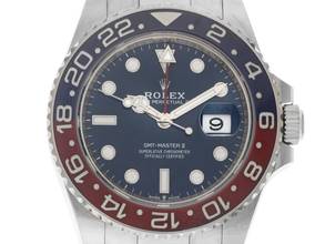 Thumbnail von Rolex GMT-Master II Ref.126719BLRO Full Set wie Neu GMT Master II 18kt Weißgold Pepsi