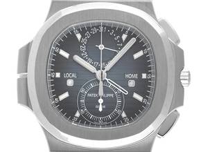 Thumbnail von Patek Philippe Nautilus Travel Time Ref.5990/1A-011 2024 Full Set Ungetragen Nautilus Travel Time