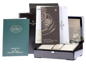 Thumbnail von Patek Philippe Nautilus Travel Time Ref.5990/1A-011 2024 Full Set Ungetragen Nautilus Travel Time