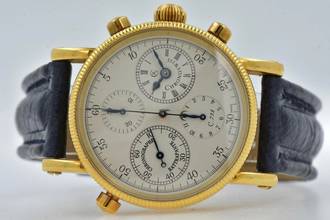 Thumbnail von Chronoswiss Chronograph Rattrapante 18k Yellow Gold CH7321 Doppelchronograph 100g