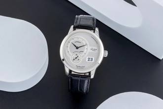  Glashütte Original PanoMaticDate Stahl Automatik Herrenuhr Ref. 90-01-02-02-04 