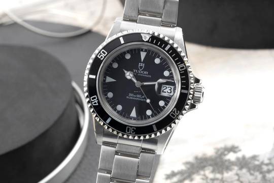  Tudor Submariner Stahl Automatik Herrenuhr Ref. 79090 Rolex Case Box 
