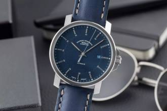  Mühle 29er Stahl Automatik Herrenuhr Ref. M1-25-72-200-LB Box & Papiere 2023 
