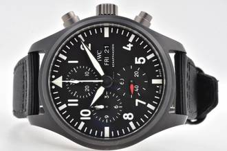 Thumbnail von IWC Fliegeruhr Chronograph Top Gun Fliegerchronograph Pilot TOP GUN Keramik IW389101