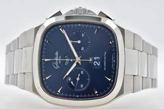 Thumbnail von Glashütte Original Seventies Chronograph Panoramadatum Senator Seventies Panorama Date Chronograph 1-37-02-03-02-70