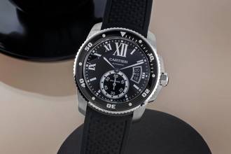 Thumbnail von Cartier Calibre de Cartier Diver Edelstahl Automatik Herrenuhr Ref. W7100056