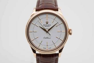  Rolex Cellini Time 50505 Rosé Gold perfektes Set aus 2019 