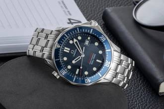 Thumbnail von Omega Seamaster Diver 300 M Red Professional Diver 300M Edelstahl Herrenuhr Ref 2221.80.00