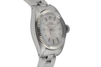 Thumbnail von Rolex Oyster Perpetual Stahl / Weissgold Automatik Damenuhr Ref. 6719 Vintage
