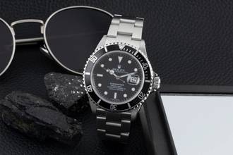 Thumbnail von Rolex Submariner Date 40 Stahl Automatik Herrenuhr Ref. 16610 Y-Serie