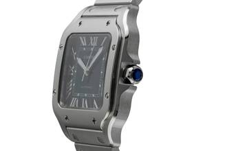 Thumbnail von Cartier Santos de Cartier Stahl Automatik Herrenuhr Ref. WSSA00061