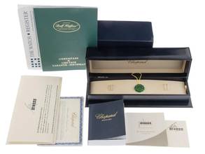 Thumbnail von Chopard Happy Sport Ref.278582-6007 2021 Full Set wie Neu Happy Sport Green Dial Diamanten