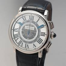 Thumbnail von Cartier Rotonde de Cartier Cetral Chronograph WG 18k/750 B&P+Cartier Service