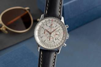 Thumbnail von Breitling Montbrillant Chronograph Stahl Automatik Herrenuhr Ref. A41370