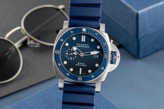 Thumbnail von Panerai Submersible QuarantaQuatrro Stahl Automatik Ref. PAM01289B&P 2024