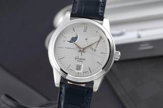 Thumbnail von Glashütte Original Senator Automatik Edelstahl Herrenuhr Ref. 39-44-04-12-04