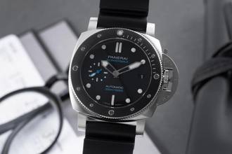  Panerai Submersible Automatik Herrenuhr Ref. PAM02683 B&P 2023 