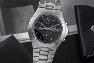  Omega Speedmaster Mark V German Version Stahl Automatik Ref. 376.0806 Vintage 
