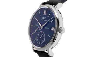 Thumbnail von IWC Portofino Handaufzug 8 Days Edelstahl Handaufzug Herrenuhr Ref. IW510106