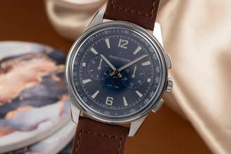  Jaeger-LeCoultre Polaris Chronograph Automatik Herrenuhr Ref. Q9028480 Papiere 