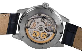 Thumbnail von Glashütte Original Senator Panoramadatum Stahl Automatik Herrenuhr Ref. 39-41-04-12-04