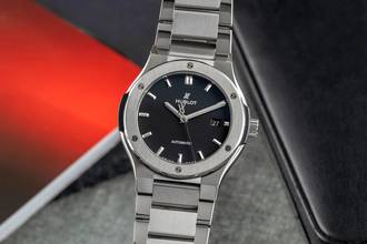 Thumbnail von Hublot Classic Fusion Titanium Automatik Herrenuhr Ref. 548.NX.1170.NX
