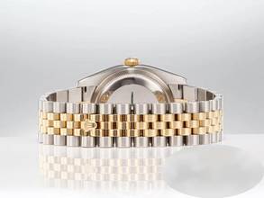 Thumbnail von Rolex Datejust 36 36mm 116243 2016 Lc010 Stahl Gelbgold 750 Diamanten Automatik Stainless Steel 18kt Yellow Gold Jubilé-band Chronometer Oyster