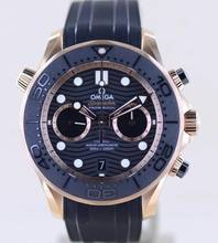 Thumbnail von Omega Seamaster Diver 300 M Chronograph 18K Sedna Gold 44mm B+P Cal 9901