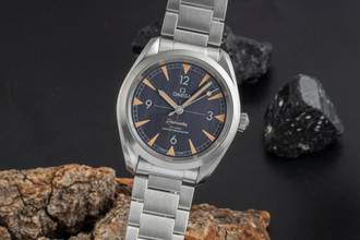 Thumbnail von Omega Seamaster Railmaster Stahl Automatik Herrenuhr Ref. 220.10.40.20.01.001 B&P 2018