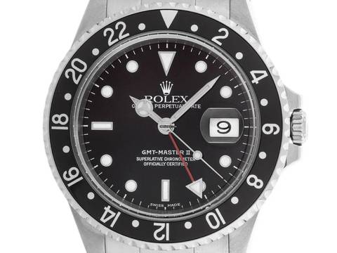  Rolex GMT-Master II Ref.16710 2003 Full Set sehr gut Vintage GMT Master II 