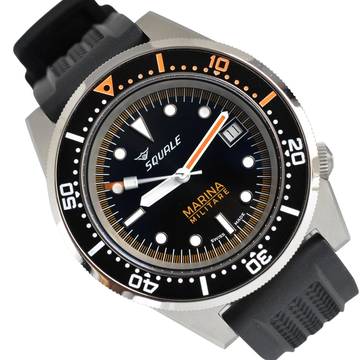  Squale Militaire 1521 Blasted Diver automatic 2025 Full Set NEW 