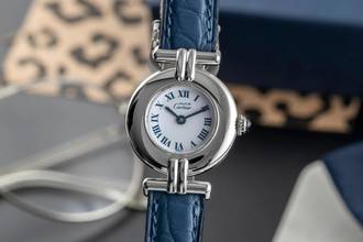 Thumbnail von Cartier Vendome Colisée must de Cartier Lady Vermeil 925 Damenuhr Ref. W1001665 690002