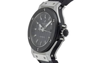Thumbnail von Hublot Big Bang Stahl Automatik Herrenuhr Ref. 365.SM.1770.LR Papiere