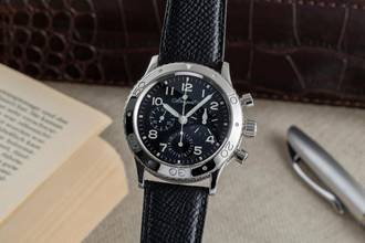 Thumbnail von Breguet Type XX - XXI - XXII Aeronavale Chronograph Stahl Automatik Ref. 3800 Klassiker