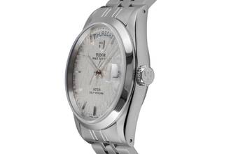 Thumbnail von Tudor Prince Date Day Linen Dial Edelstahl Automatik Herren Ref. 76200 Papiere