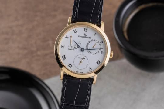 Jaeger-LeCoultre Gentilhomme 18K (0,750) Gold Ref.155.140.930 155.1.93 B&P 1994 