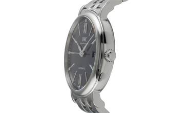 Thumbnail von IWC Portofino Automatic Green Diamonds Dial Edelstahl Automatik Herrenuhr Ref. IW458602