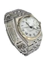 Thumbnail von Rolex Datejust Oysterquartz 18k Bezel rare white Dial