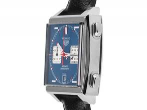 Thumbnail von TAG Heuer Monaco Calibre 11 Steve McQueen Ref.CAW211P.FC6356 2025 Full Set Ungetragen Monaco Steve McQueen Leder Faltschließe