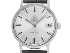 Thumbnail von Omega Genève Genevé Türler Date Ref.166.070 1969 original Box sehr gut Vintage Geneve Türler Date Automatic