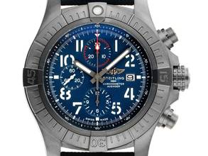 Thumbnail von Breitling Super Avenger Night Mission Ref.V13375101C1X1 2022 Full Set wie Neu Vintage Super Avenger Night Mission Faltschließe