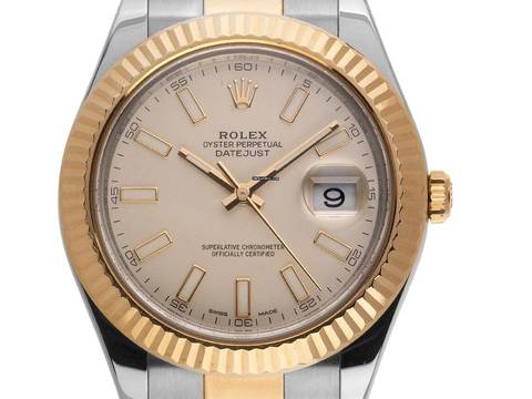  Rolex Datejust II Ref.116333 2008 Full Set wie Neu Vintage Datejust II 