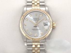 Thumbnail von Rolex Datejust 31 Stahl Gelbgold 750 2003 Diamanten Automatik Gold Stahl