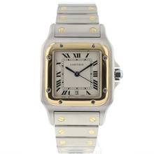 Thumbnail von Cartier Santos Galbée GM Steel Gold Cartier Serviced '26